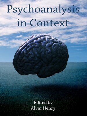 cover image of Psychoanalysis in Context